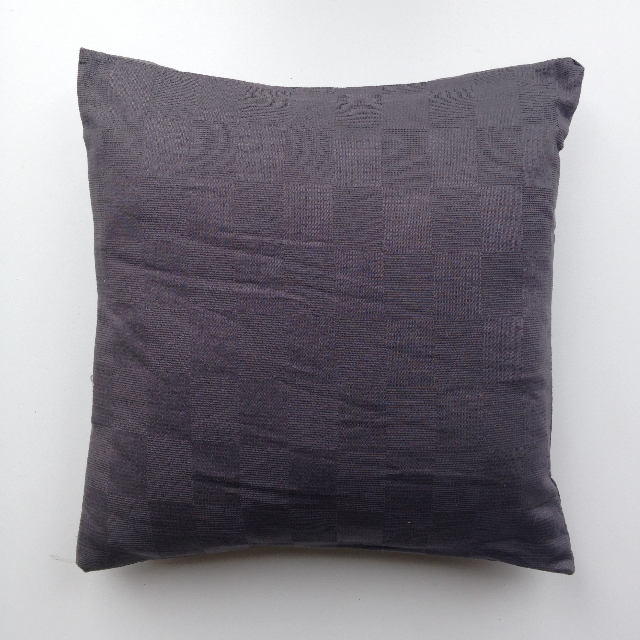 CUSHION, Grey Self Pattern